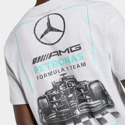 Mercedes AMG Petronas F1 Team Adidas Race Car Graphic T-Shirt