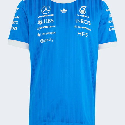 Mercedes AMG Petronas F1 Team Adidas Silverstone GP Authentic T-Shirt 2026