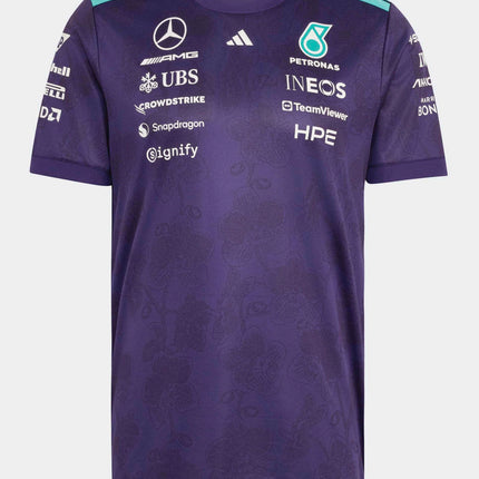 Mercedes AMG Petronas F1 Team Adidas Singapore T-Shirt 2026