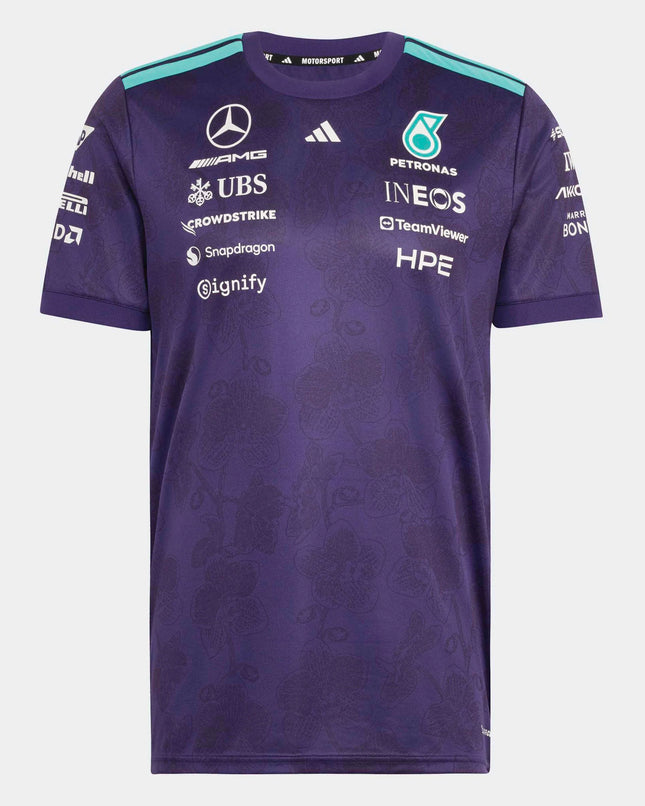 Mercedes AMG Petronas F1 Team Adidas Singapore T-Shirt 2026
