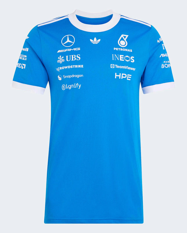 Mercedes AMG Petronas F1 Team Adidas Silverstone GP T-Shirt 2026