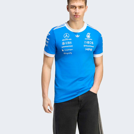 Mercedes AMG Petronas F1 Team Adidas Silverstone GP T-Shirt 2026