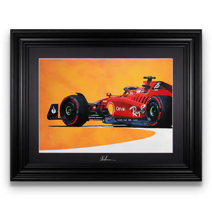 Scuderia Ferrari F1 Charles Leclerc 2022 SF-22 Artwork