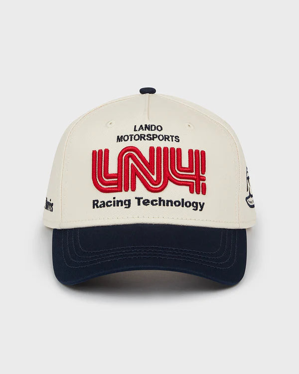 Lando Norris LN4 Racing Team Collection Vintage Logo Baseball Cap