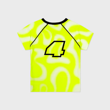 Lando Norris Grandstand 2025 Silverstone Special Edition Fitted Jersey T-Shirt