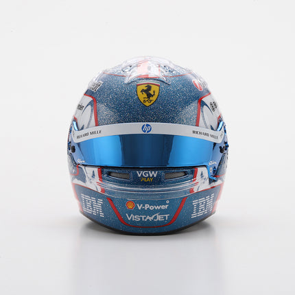 Scuderia Ferrari F1 Team Looksmart Charles Leclerc Singapore GP 1/5 Mini Helmet 2025