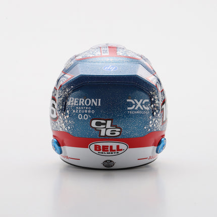 Scuderia Ferrari F1 Team Looksmart Charles Leclerc Singapore GP 1/5 Mini Helmet 2025