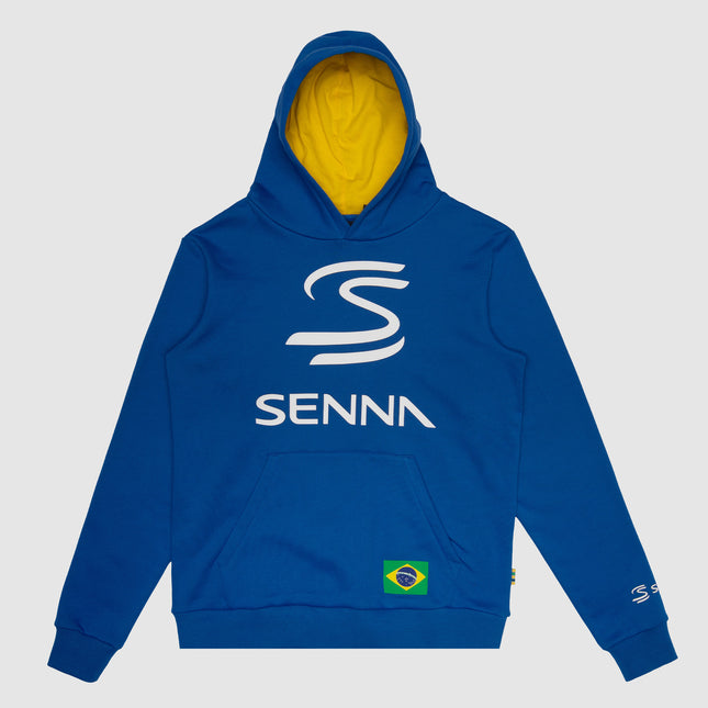 Ayrton Senna Legacy Logo Pullover Hoody
