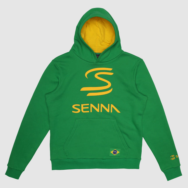 Ayrton Senna Legacy Logo Pullover Hoody