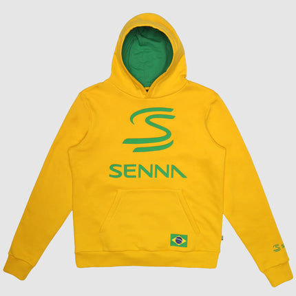 Ayrton Senna Legacy Logo Pullover Hoody