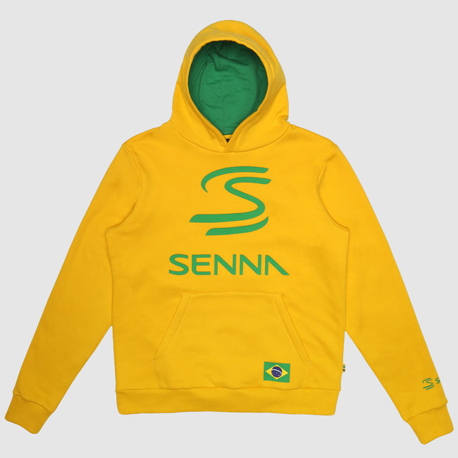 Ayrton Senna Legacy Logo Pullover Hoody
