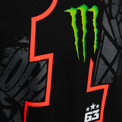 Ducati Corse Pecco Bagnaia #63 Monster Energy T-Shirt