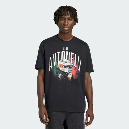 Mercedes AMG Petronas F1 Team Adidas Kimi Antonelli Graphic T-Shirt