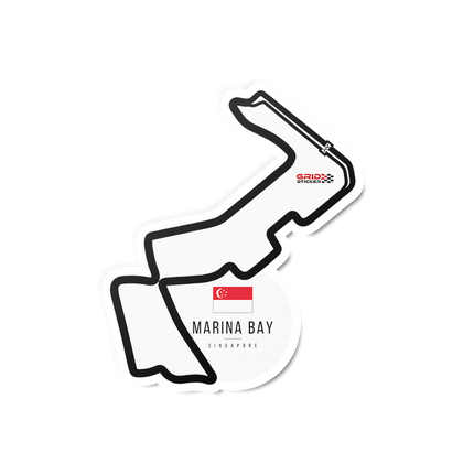 Formula 1 2025 Circuit Stickers