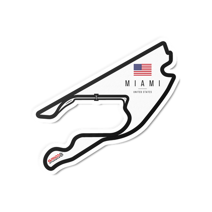 Formula 1 2025 Circuit Stickers