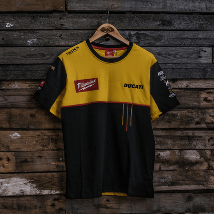 Milwaukee Tools x Ducati Tee [LIMITED EDITION] in Yellow