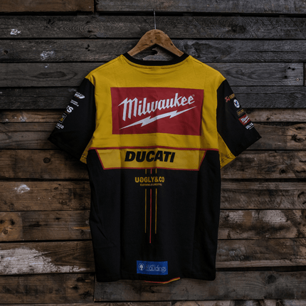 Milwaukee Tools x Ducati Tee [LIMITED EDITION] in Yellow