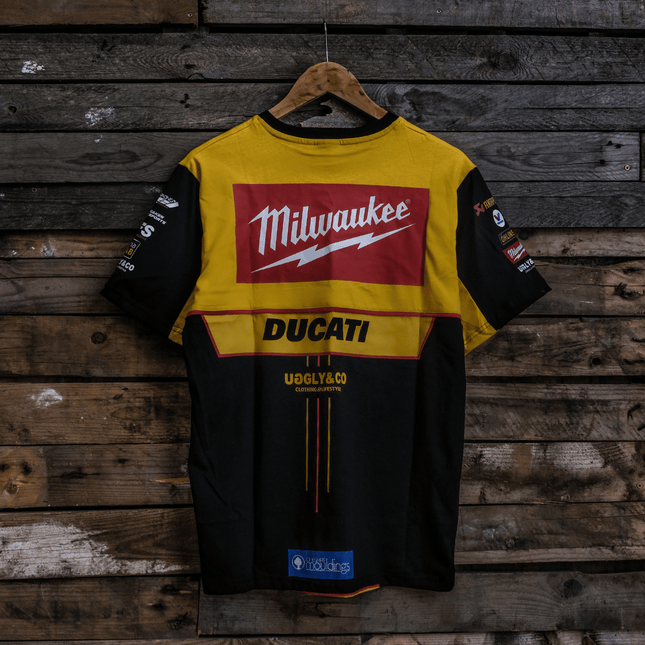 Milwaukee Tools x Ducati Tee [LIMITED EDITION] in Yellow