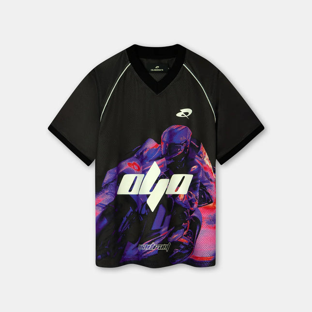 Quadrant Moto Collection 040 Oversized Jersey T-Shirt