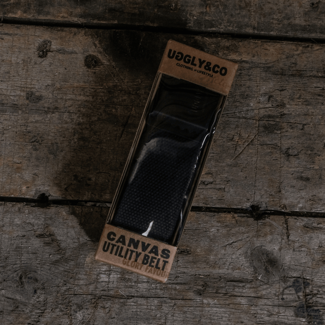 Black Canvas Utility Belt
