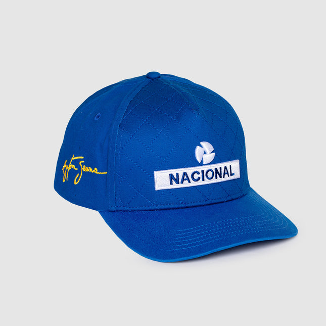 Ayrton Senna Nacional Quilted Baseball Cap