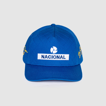 Ayrton Senna Nacional Quilted Baseball Cap
