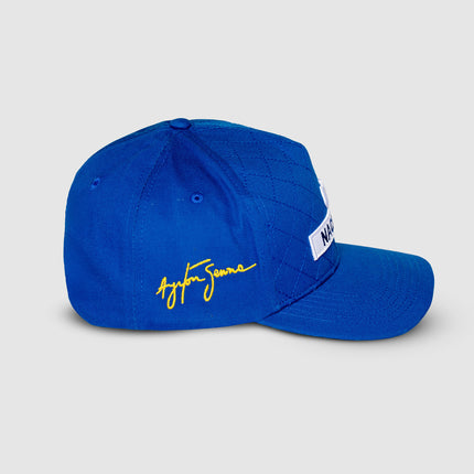 Ayrton Senna Nacional Quilted Baseball Cap