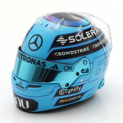 Mercedes AMG Petronas F1 Team Spark Model George Russell 1/5 Mini Helmet 2026