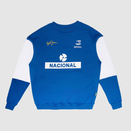 Ayrton Senna Nacional Ringer Crew sweatshirt Jumper