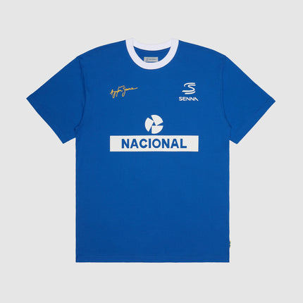 Ayrton Senna Nacional Ringer T-Shirt
