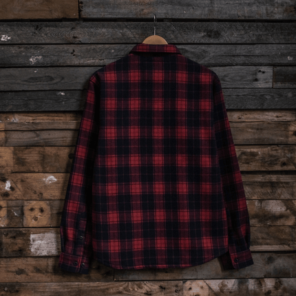 Heritage Red & Navy Flannel Shirt