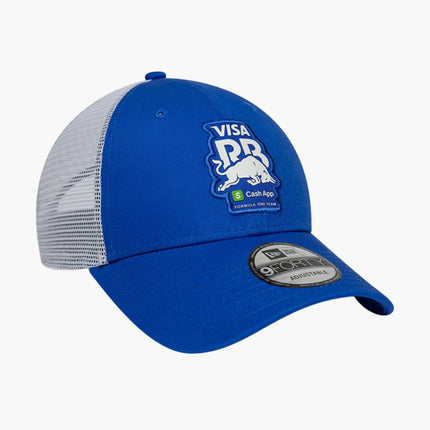 Visa Cash App Racing Bulls F1 Team New Era Essentials Trucker Baseball Cap