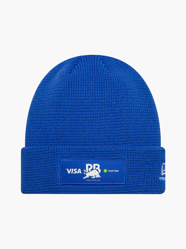 Pre Order Visa Cash App Racing Bulls F1 Team New Era Waffle Cuff Knit Beanie Hat 2026