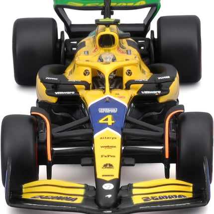 Bburago McLaren F1 MCL38 Lando Norris #4 GP Monaco 2024 Senna 30th Anniversary Livery 1:43