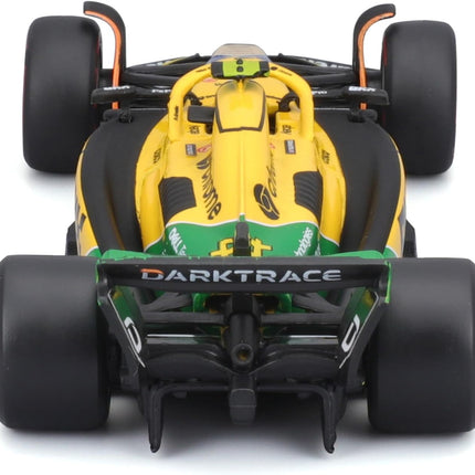 Bburago McLaren F1 MCL38 Lando Norris #4 GP Monaco 2024 Senna 30th Anniversary Livery 1:43