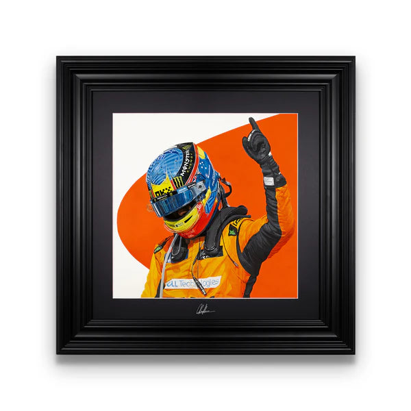 McLaren F1 Team Oscar Piastri Podium Premiere Artwork