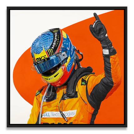 McLaren F1 Team Oscar Piastri Podium Premiere Artwork