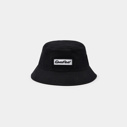 Quadrant Speedway Collection Black Bucket Hat