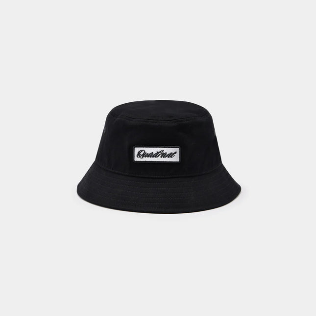 Quadrant Speedway Collection Black Bucket Hat
