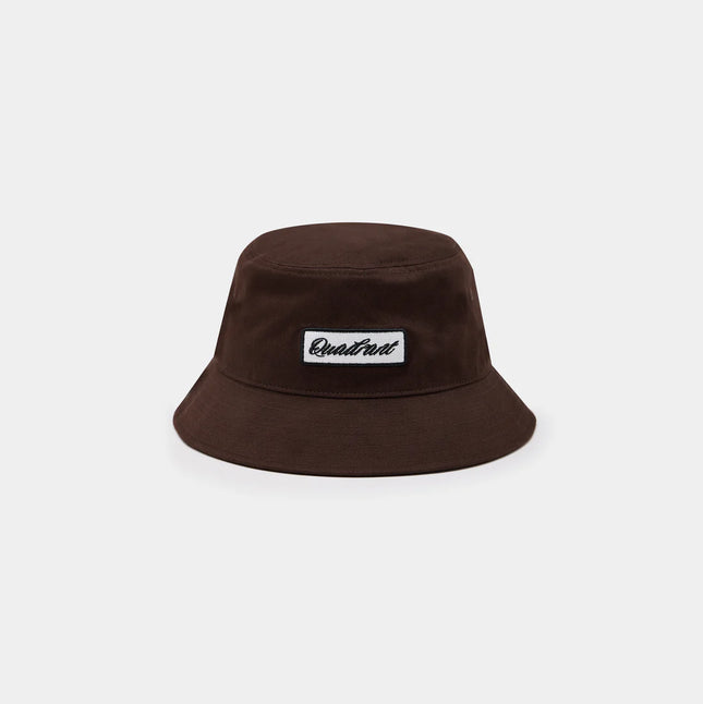 Quadrant Speedway Collection Brown Bucket Hat