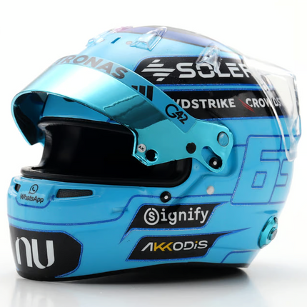 Mercedes AMG Petronas F1 Team Spark Model George Russell 1/5 Mini Helmet 2026