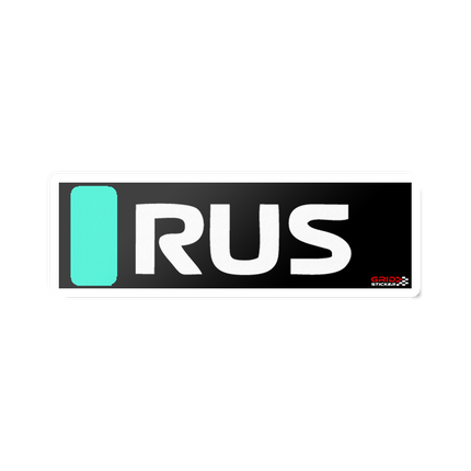 Mercedes AMG Petronas F1 George Russell Stickers 2025