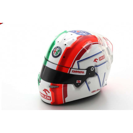 Alfa Romeo Antonio Giovinazzi Spark Model 1/8 Scale Mini Helmet 2020