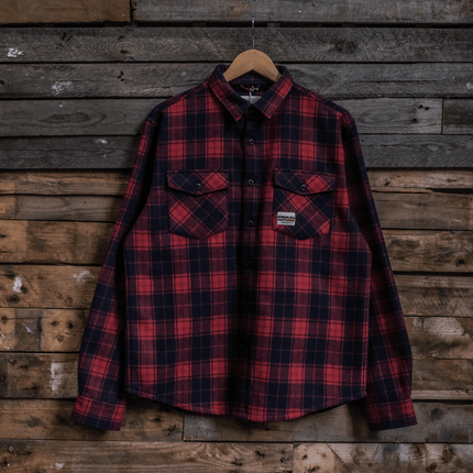 Heritage Red & Navy Flannel Shirt
