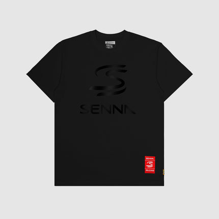 Ayrton Senna Logo Relaxed Fit T-Shirt