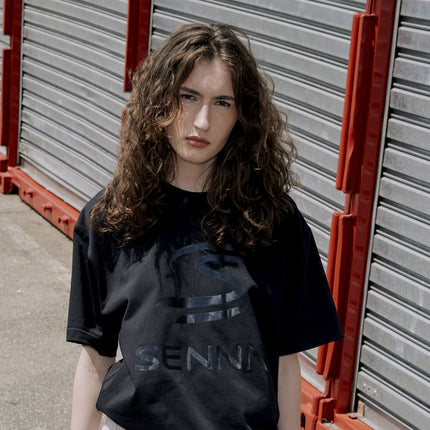 Ayrton Senna Logo Relaxed Fit T-Shirt