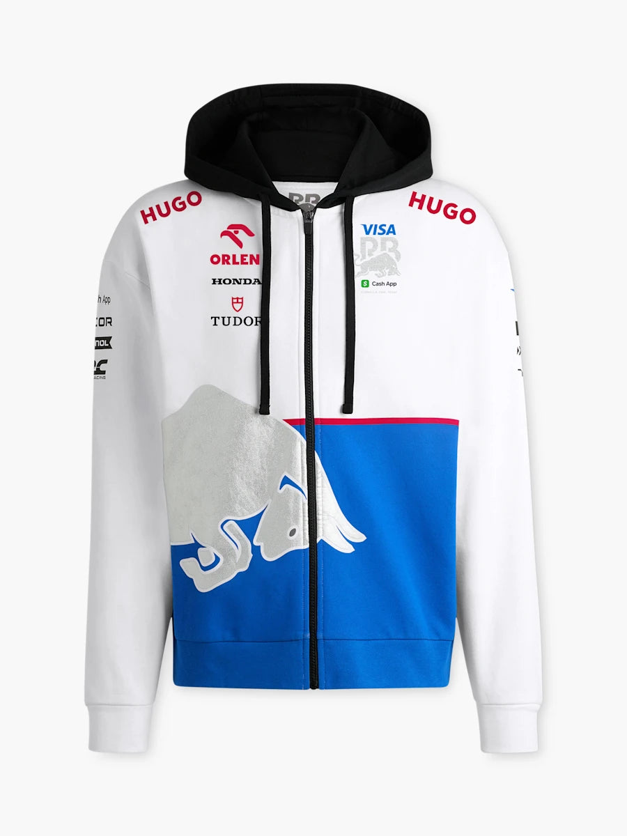 Visa Cash App Racing Bulls F1 Team Full Zip Sweatshirt Jacket Vantage97
