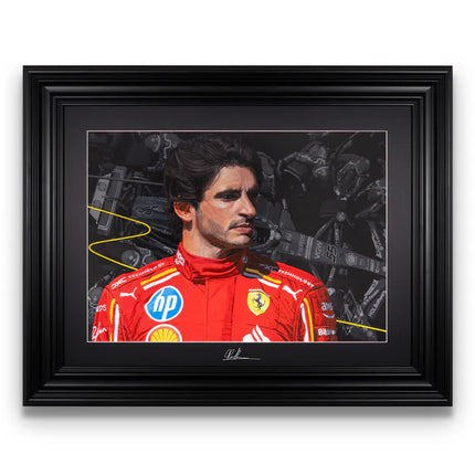 Scuderia Ferrari F1 Carlos Sainz 2024 Artwork