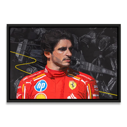 Scuderia Ferrari F1 Carlos Sainz 2024 Artwork