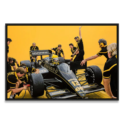 Lotus F1 Ayrton Senna 1986 German GP Artwork